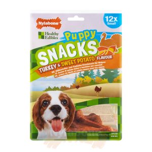 Healthy Edibles Puppy Snacks - Turkey 12pk