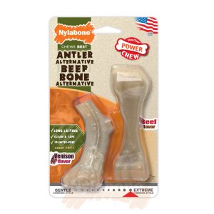 Beef / Venison Extreme Bone & Antler Chew Twin Pack - Small