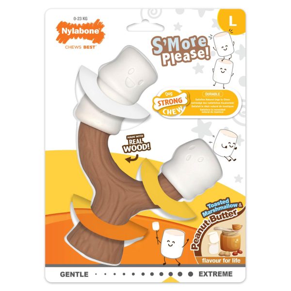 Toasted Marshmallow & Peanut Butter Strong Marshmallow Stick - Large