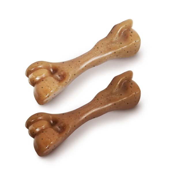 Chicken & Bacon MAX Strong Gourmet Femur Twin Pack - Small - Image 2