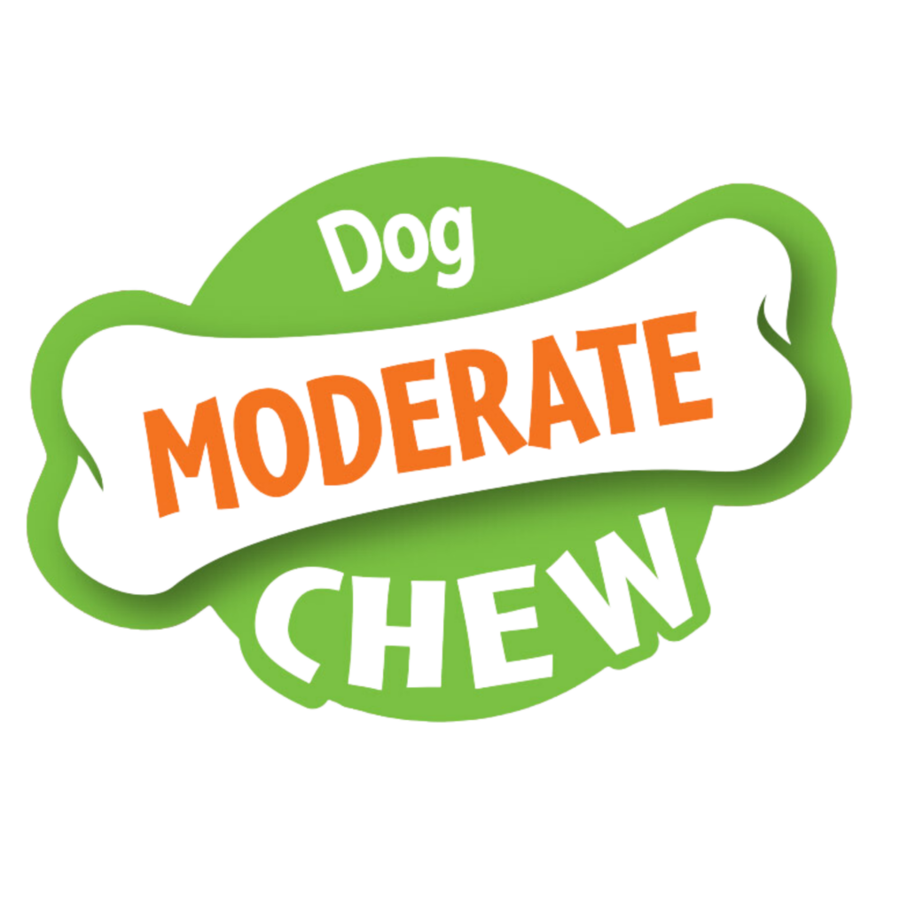 EU Moderate Button transparent Dog Moderate Chew Icon
